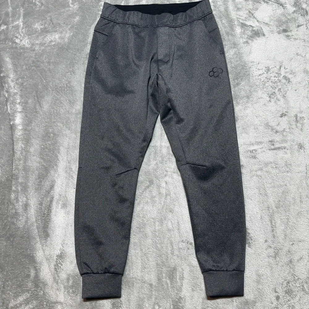 Rudis Mens Medium Performance Wrestling Jogger Pants Gray Heather Athletic Gym M